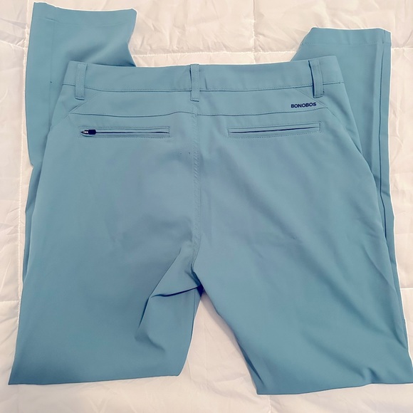 Bonobos Golf Pants, 32x32, “Duck Egg” Color - Picture 3 of 4